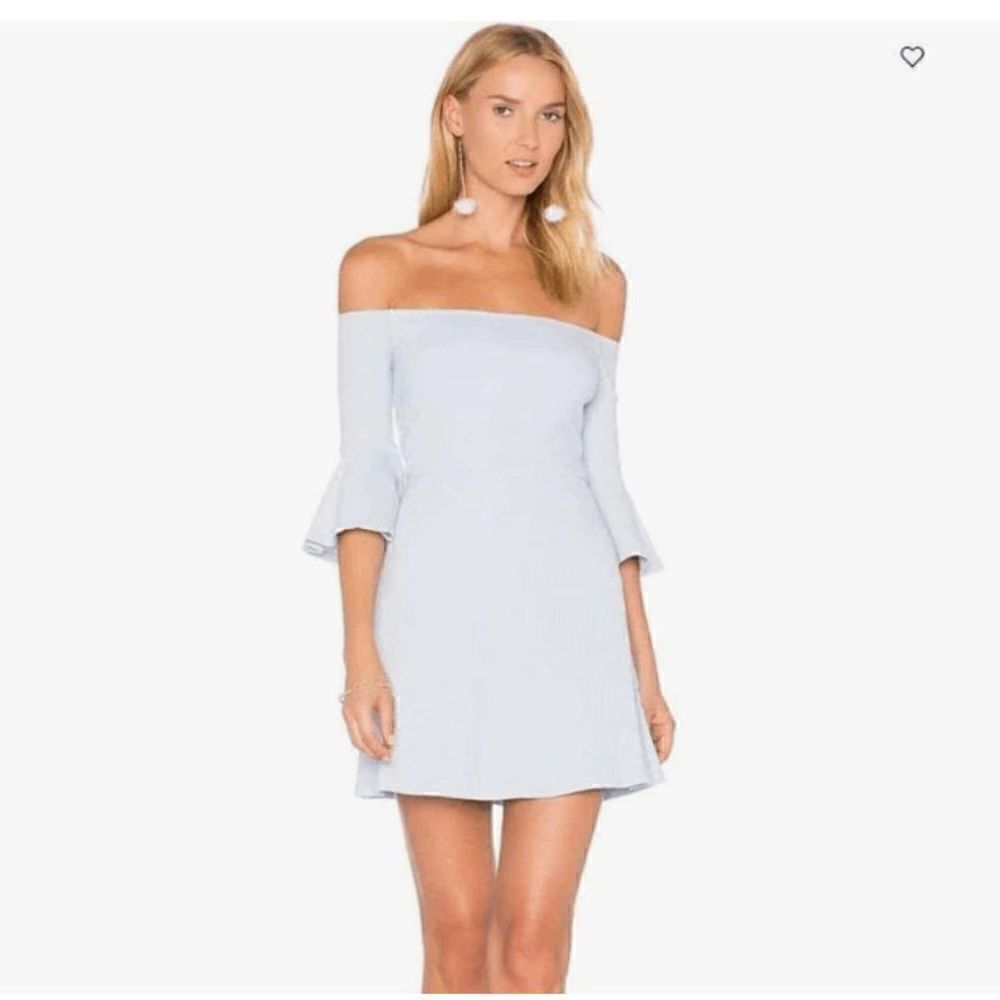 NWT NBD Seduire Mini Dress in Baby Blue Size S